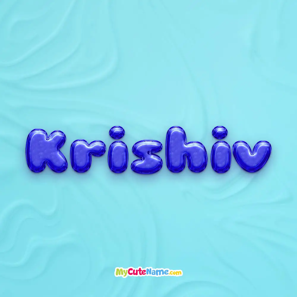 Krishiv Name T Shirt - Krishiv Things Name Gift Item Tee