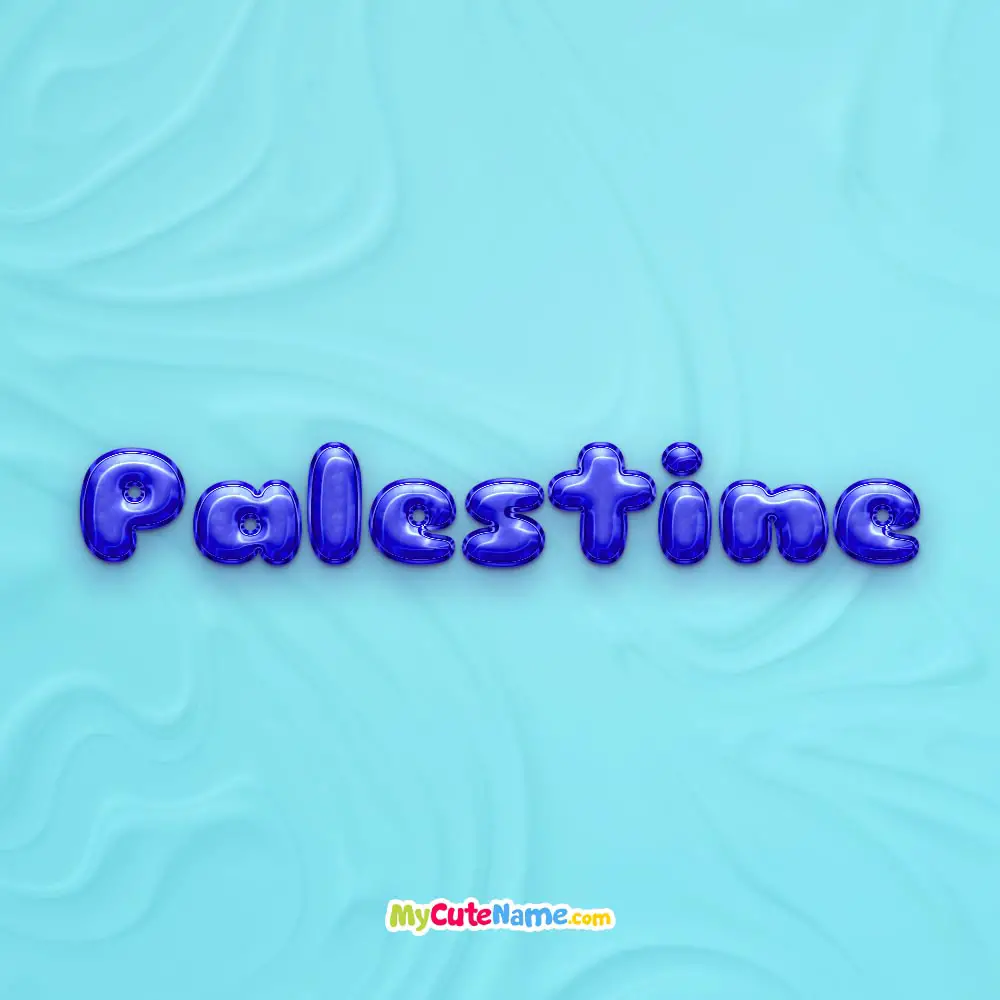 Meaning Of Name Palestine