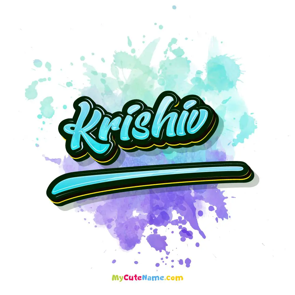 Krishiv - What does the boy name Krishiv mean? (Name Image)