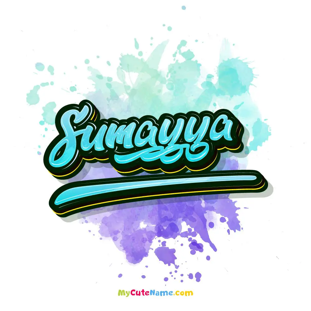 Sumayya Name Meaning, Origin, History, And Popularity