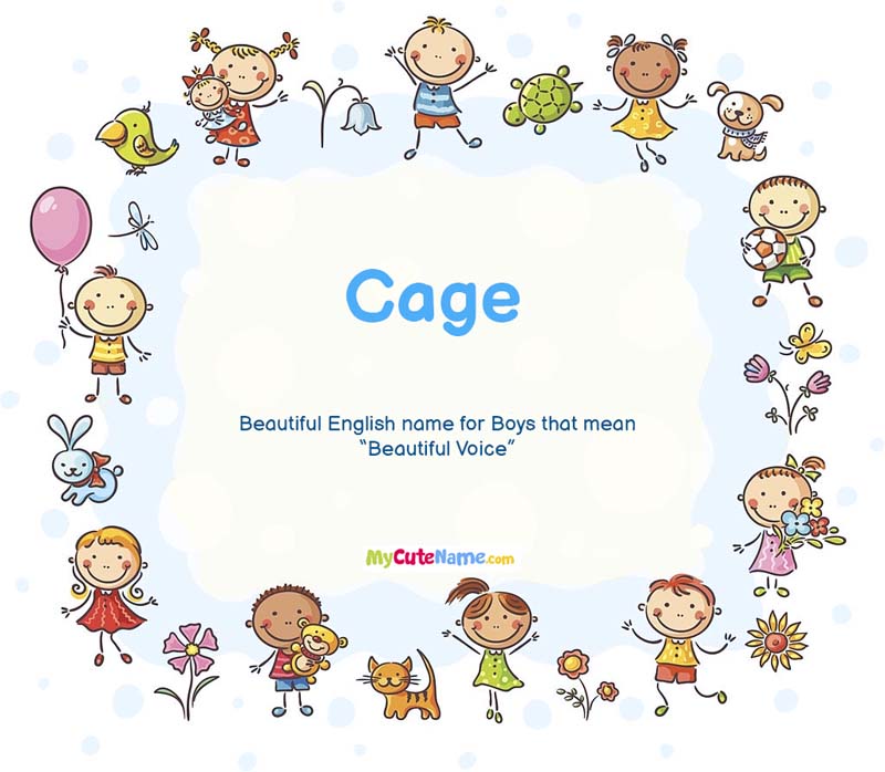 Cage meaning what is the meaning of name Cage ? [**2024 UPDATE**]