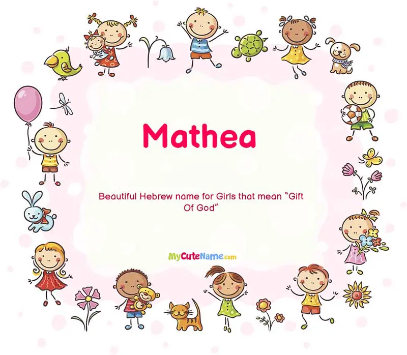 Mathea Meaning UPDATE 2023 What Is The Meaning Of Name Mathea 