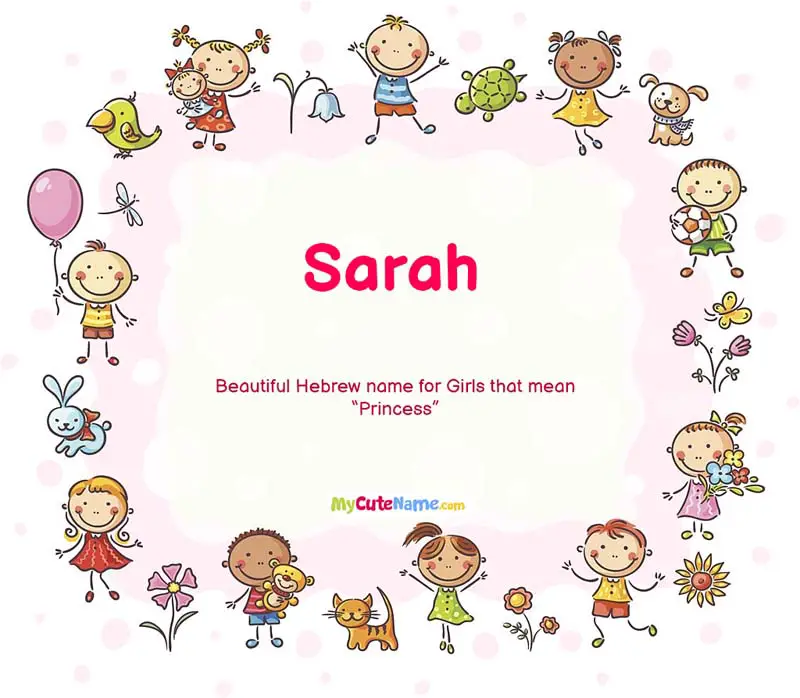 Sarah Meaning What Is The Meaning Of Name Sarah MyCuteName 